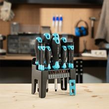 HardGyro 220 Magnetic Set de destornilladores de 22 piezas, con magnetizador, varios destornilladores CRV y puntas S2.