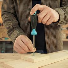 HardGyro 1260 Magnetic Set de destornilladores de 126 piezas, con magnetizador, varios destornilladores CRV y VDE, llaves allen y vasos, y puntas S2.