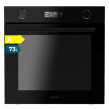 Bolero Hexa AF326000 Nero Opaco A. Forno multifunzione da incasso con friggitrice ad aria AF326000 Nero Opaco A con capacità di 73 litri, 12 funzioni, Classe A, 3250 W, Base Vapore XXL, Assistenza Vapore, Pulizia Vapore Facile, Pizza Master, Friggitrice ad Aria Master, Ventola di Raffreddamento, Modalità Eco.