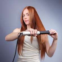 RitualCare 2in1 Lisse&Curl Lisseur 2 en 1, lisseur et boucleur, revêtement en céramique, 170 °C - 230 °C, technologie MCH, ions