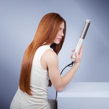 RitualCare 2in1 Lisse&Curl Lisseur 2 en 1, lisseur et boucleur, revêtement en céramique, 170 °C - 230 °C, technologie MCH, ions