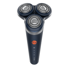 PrecisionCare Aluminium Premium Rasoir rotatif avec moteur sans balais, fonction Turbo, base de rangement, étui, IPX7