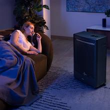 ReadyWarm 5300 Catalytic Aquecedor a gás com uma potência de até 3000 W, triplo sistema de segurança e botija de gás com 13 kg de capacidade.