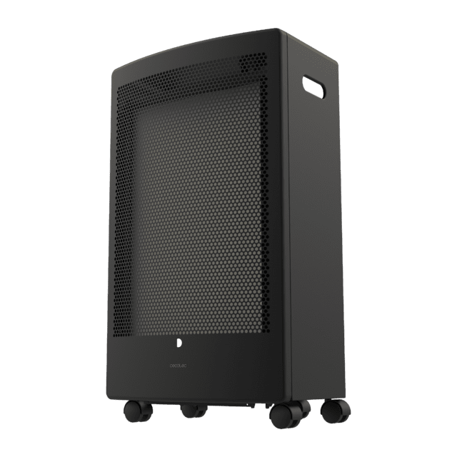 ReadyWarm 5300 Catalytic Aquecedor a gás com uma potência de até 3000 W, triplo sistema de segurança e botija de gás com 13 kg de capacidade.