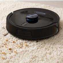 Conga M60 Dark Robô aspirador. Navegação laser. 13000 Pa de sucção do motor. Autonomia de até 200 minutos no modo Eco. Escova multifuncional adequada para todos os tipos de superfícies. Compatível com Bluetooth e WiFi para redes de 2,4 GHz.