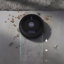 Conga Y60 Dark Robot aspirador con base de autovaciado del polvo. Navegación láser. 13000 Pa de succión del motor. Autonomía de hasta 200 minutos en modo Eco. Cepillo multifunción apto para todo tipo de superficies. Bolsa de polvo de 3 L. Compatible con Bluetooth y WiFi para redes 2,4 GHz.