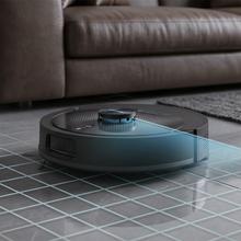 Conga Y60 Dark Robot aspirador con base de autovaciado del polvo. Navegación láser. 13000 Pa de succión del motor. Autonomía de hasta 200 minutos en modo Eco. Cepillo multifunción apto para todo tipo de superficies. Bolsa de polvo de 3 L. Compatible con Bluetooth y WiFi para redes 2,4 GHz.
