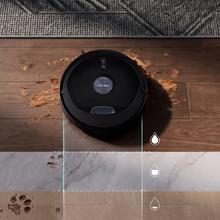 Conga Y80 Pro Robot aspirador con base de autovaciado del polvo con Navegación láser. 25000 Pa de succión del motor. Autonomía de hasta 240 minutos en modo Eco. Cepillo silicona, ideal para casas con mascotas. Bolsa de polvo de 3 L. Compatible con Bluetooth y WiFi para redes 2,4 GHz.