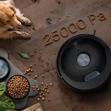 Conga Y80 Pro Robot aspirador con base de autovaciado del polvo con Navegación láser. 25000 Pa de succión del motor. Autonomía de hasta 240 minutos en modo Eco. Cepillo silicona, ideal para casas con mascotas. Bolsa de polvo de 3 L. Compatible con Bluetooth y WiFi para redes 2,4 GHz.