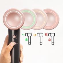 DryGlam 2in1 Sensor Champagne Technologie capteur intelligent, moteur Brushless, 1400 W, 110 000 tr/min, ions, embout concentrateur et diffuseur.