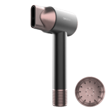 DryGlam 2in1 Sensor Black Sensor-Technologie (Temperatur), Brushless-Motor, 1400 W, 110.000 rpm, Ionenfunktion, Konzentrator und Diffusor.