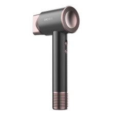 DryGlam 2in1 Sensor Black: Secador de pelo con Tecnología Sensor Temperatura, Motor Brushless, 1400W, 110.000rpm, Iones, Concentrador y Difusor