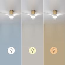 EnergySilence Aero 5600 Classic Gold&White Ventilador de techo de 40 W y 52” con mando a distancia, luz LED, 6 velocidades, 3 aspas, modo winter-summer y temporizador de hasta 8 horas.