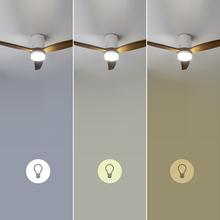 EnergySilence Aero 5600 Classic White&DarkWood Ventilador de techo de 40 W y 52” con mando a distancia, luz, 6 velocidades, 3 aspas, modo winter-summer y temporizador de hasta 8 horas.