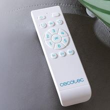 EnergySilence 5400 Classic White&LightWood Ventilador de techo de 40 W y 52” con mando a distancia, mando a distancia, 6 velocidades, 3 aspas, modo winter-summer y temporizador de hasta 8 horas.