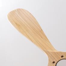 EnergySilence 5400 Classic White&LightWood Ventilador de techo de 40 W y 52” con mando a distancia, mando a distancia, 6 velocidades, 3 aspas, modo winter-summer y temporizador de hasta 8 horas.