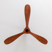 EnergySilence 5400 Classic Black&DarkWood Ventilador de techo de 40 W y 52” con mando a distancia, mando a distancia, 6 velocidades, 3 aspas, modo winter-summer y temporizador de hasta 8 horas.