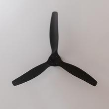 EnergySilence Aero 5400 Classic Black&Black Ventilador de techo de 40 W y 52” con mando a distancia, mando a distancia, 6 velocidades, 3 aspas, modo winter-summer y temporizador de hasta 8 horas.