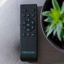 EnergySilence Aero 5400 Classic Black&Black Ventilador de techo de 40 W y 52” con mando a distancia, mando a distancia, 6 velocidades, 3 aspas, modo winter-summer y temporizador de hasta 8 horas.