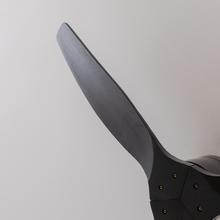 EnergySilence Aero 5400 Classic Black&Black Ventilador de techo de 40 W y 52” con mando a distancia, mando a distancia, 6 velocidades, 3 aspas, modo winter-summer y temporizador de hasta 8 horas.