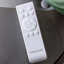 EnergySilence Aero 5400 Classic White&Black Ventilador de techo de 40 W y 52” con mando a distancia, mando a distancia, 6 velocidades, 3 aspas, modo winter-summer y temporizador de hasta 8 horas.