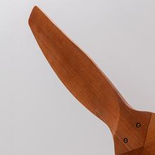 EnergySilence 5400 Classic Iron&DarkWood Ventilador de techo de 40 W y 52” con mando a distancia, mando a distancia, 6 velocidades, 3 aspas, modo winter-summer y temporizador de hasta 8 horas.