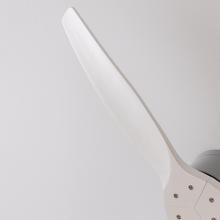 EnergySilence Aero 5400 Classic Iron&White Ventilador de techo de 40 W y 52” con mando a distancia, mando a distancia, 6 velocidades, 3 aspas, modo winter-summer y temporizador de hasta 8 horas.