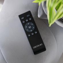 EnergySilence Aero 5400 Classic Black&LightWood Ventilador de techo de 40 W y 52” con mando a distancia, mando a distancia, 6 velocidades, 3 aspas, modo winter-summer y temporizador de hasta 8 horas.