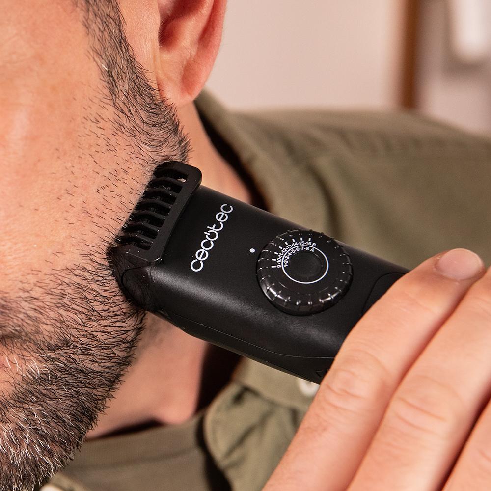 Cecotec PrecisionCare Barber Elite recortando barba