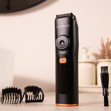 PrecisionCare Barber Elite: Barbero/Máquina de afeitar 120 mins de autonomía, Cuchillas de acero inoxidable, Pantalla, 2 peines