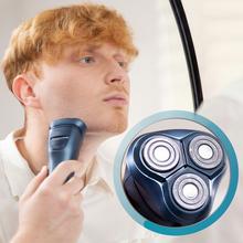 PrecisionCare One: Afeitadora Rotativa con Cuchillas de Acero Inoxidable, 75 mins de autonomía, IPX7, Cuchillas autoafilables