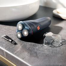 PrecisionCare One: Afeitadora Rotativa con Cuchillas de Acero Inoxidable, 75 mins de autonomía, IPX7, Cuchillas autoafilables