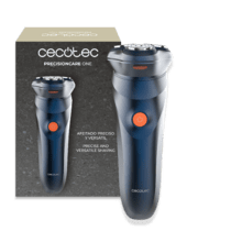 PrecisionCare One: Afeitadora Rotativa con Cuchillas de Acero Inoxidable, 75 mins de autonomía, IPX7, Cuchillas autoafilables