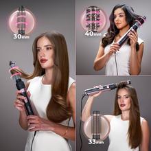 CeramicCare 10in1 AirBrush Gyro: Cepillo de Aire con 10 cabezales, Función Rotativa, Iones