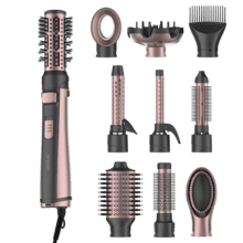 CeramicCare 10in1 AirBrush Gyro: Cepillo de Aire con 10 cabezales, Función Rotativa, Iones