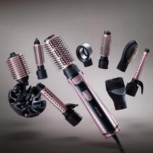 CeramicCare 10in1 AirBrush Gyro: Cepillo de Aire con 10 cabezales, Función Rotativa, Iones