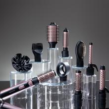 CeramicCare 10in1 AirBrush Gyro Escova de ar com 10 cabeças, função rotativa, iões