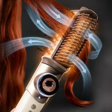 AirGlisse 8in1 Champagne Moldeador de pelo 110.000 rpm, 1400W, Placas calefactoras, Función Rotativa, Función plasma, 8 accesorios