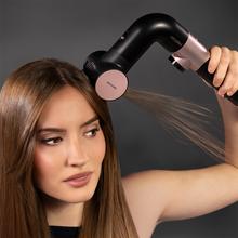 AirGlisse 8in1 Champagne Moldeador de pelo 110.000 rpm, 1400W, Placas calefactoras, Función Rotativa, Función plasma, 8 accesorios