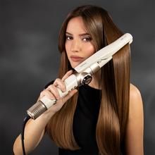 AirGlisse 8in1 Champagne Moldeador de pelo 110.000 rpm, 1400W, Placas calefactoras, Función Rotativa, Función plasma, 8 accesorios