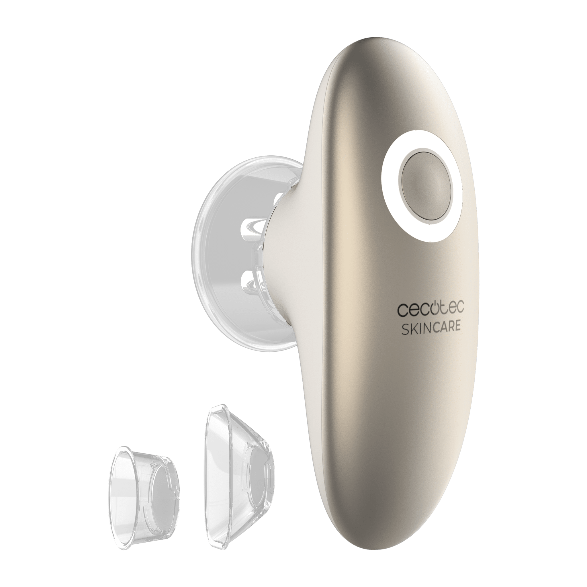 SkinCare Push Up Suction Anti-Cellulite-Massagegerät mit 3 Modi, EMS, Saugfunktion, Rotlicht und 2 Aufsätzen.