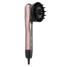 AirLisse 6in1 iTwerk Champagne: Plancha de aire con Tecnología infrarrojos, Placas vibratorias, 3 modos de uso, Plasma, 6 accesorios