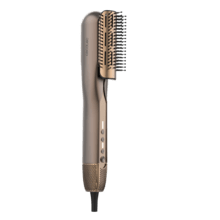 AirLisse 6in1 iTwerk Champagne: Plancha de aire con Tecnología infrarrojos, Placas vibratorias, 3 modos de uso, Plasma, 6 accesorios