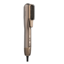 AirLisse 6in1 iTwerk Champagne: Plancha de aire con Tecnología infrarrojos, Placas vibratorias, 3 modos de uso, Plasma, 6 accesorios