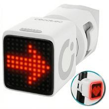 Luz bicicleta Smart tail White Luz trasera inteligente de alta luminosidad para bici y patinete con smart tag. Modos de iluminación configurables por Bluetooth desde la app de Cecotec. Incluye localizador compatible con dispositivos Apple para seguimiento preciso y mayor seguridad y tranquilidad.