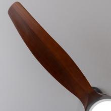 EnergySilence Aero 5230 DarkWood Ventilador de techo de 40 W y 52" con motor DC, mando a distancia, luz LED doble altura, temporizador, modo winter-summer.