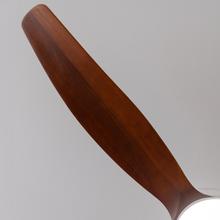 EnergySilence Aero 5230 White&BlackWood Ventilador de techo de 40 W y 52" , con motor DC, mando a distancia, luz LED ,doble altura, temporizador programable, modo winter-summer.