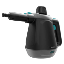 Hydrosteam 1000 Blaze Hydrosteam 1000 Blaze, vaporeta de mano potente con 1200 W, depósito de 400 ml, 3,5 bares de presión y un caudal de vapor de 30 g/min para limpiar y desinfectar de forma rápida y efectiva.