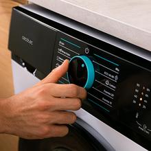 Bolero DressCode 6110 Inverter Max Lave-linge d'une capacité de 6 kg, 1200 tr/min, 11 programmes, classe A-10%, moteur Inverter Plus, Steam Max, nettoyage du tambour, programme rapide 15 min, départ différé et sécurité enfants.