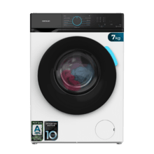 Bolero DressCode 7110 Inverter A Lavadora de 7 kg de capacidad y 1200 rpm, 11 programas, Clase A-10%, Motor Inverter Plus, Steam Max, Drum Clean, Programa rápido 15', Delay Start y KidLock.